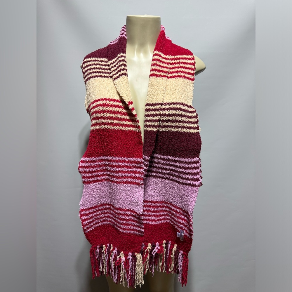 Nine & Co Scarf Stripes Multicolor Soft Warm Neck Cover Scarf